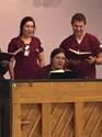 OU Nursing Student Volunteers Musical Talent for Senior Center