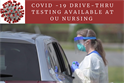 Drive-Thru Testing Begins at College of Nursing - OKC & Tulsa locations