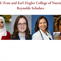 Reynolds Predoctoral Scholarship Recipients conducting research into health care of...