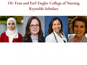 Reynolds Predoctoral Scholarship Recipients conducting research into health care of...