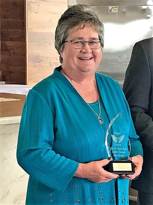 OU Nursing Faculty Dwyer Honored with Angel Award