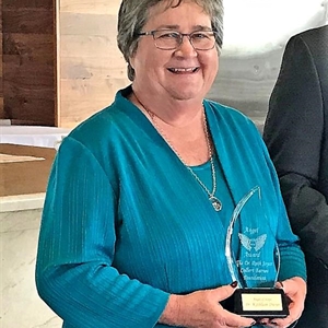 OU Nursing Faculty Dwyer Honored with Angel Award