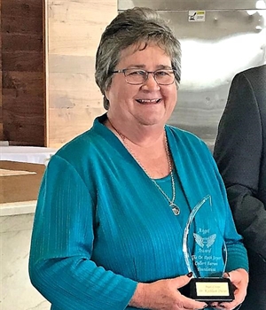 OU Nursing Faculty Dwyer Honored with Angel Award
