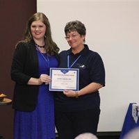 Nursing Faculty Stein Accepts 2018 OKMRC Youth Engagement Award