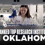 University of Oklahoma’s Research Excellence Propels It to Top 100 National Ranking...