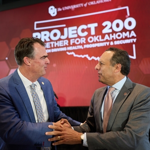 University of Oklahoma Launches Project 200, a Generational Investment in Oklahoma’s...